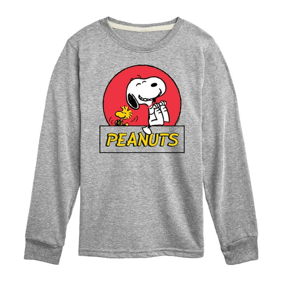 Peanuts - Snoopy Woodstock Circle - Toddler & Youth Long Sleeve Graphic T-Shirt