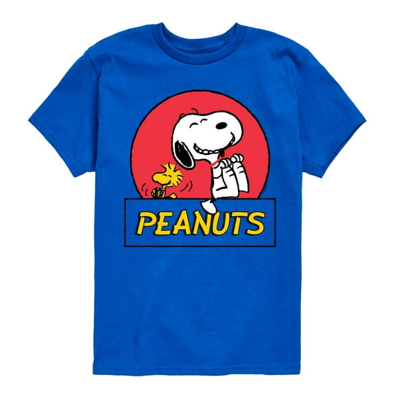 Peanuts - Snoopy Woodstock Circle - Toddler & Youth Short Sleeve Graphic T-Shirt