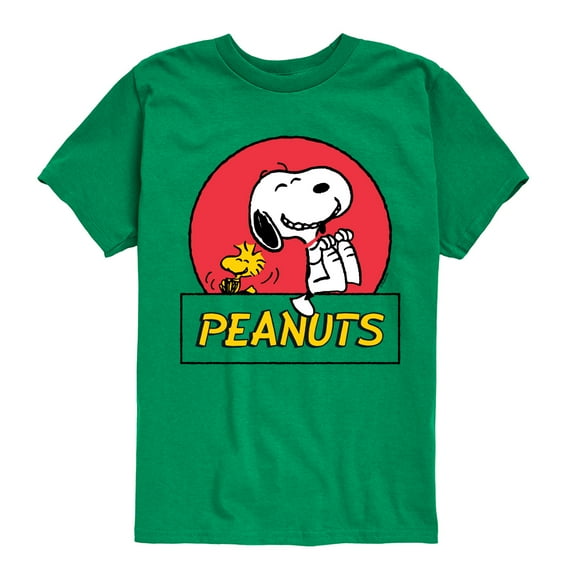 Peanuts - Snoopy Woodstock Circle - Toddler & Youth Short Sleeve Graphic T-Shirt
