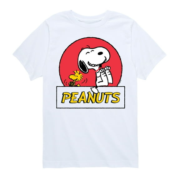 Peanuts - Snoopy Woodstock Circle - Toddler & Youth Short Sleeve Graphic T-Shirt
