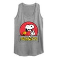 thumbnail image 1 of Peanuts - Snoopy Woodstock Circle - Women's Racerback Tank Top, 1 of 5