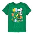 thumbnail image 1 of Peanuts - Snoopy Woodstock Easter - Youth Boys Short Sleeve Graphic T-Shirt, 1 of 5