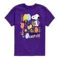 thumbnail image 1 of Peanuts - Snoopy Woodstock Easter - Youth Boys Short Sleeve Graphic T-Shirt, 1 of 4