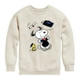 thumbnail image 1 of Peanuts - Snoopy & Woodstock Graduate - Celebration - Toddler & Youth Crewneck Fleece Sweatshirt, 1 of 6