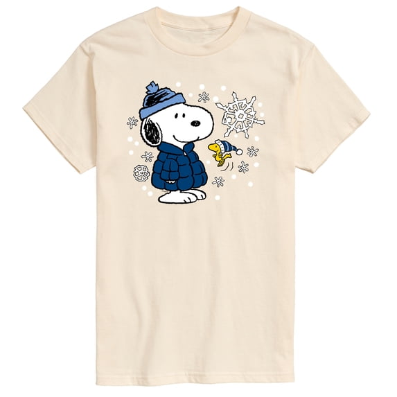 Peanuts - Snoopy Woodstock Hats - Men's Short Sleeve Graphic T-Shirt