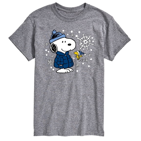 Peanuts - Snoopy Woodstock Hats - Men's Short Sleeve Graphic T-Shirt