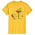thumbnail image 1 of Peanuts - Snoopy Woodstock Igloo - Men's Short Sleeve Graphic T-Shirt, 1 of 6