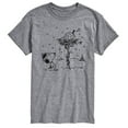 thumbnail image 1 of Peanuts - Snoopy Woodstock Igloo - Men's Short Sleeve Graphic T-Shirt, 1 of 6