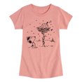 thumbnail image 1 of Peanuts - Snoopy Woodstock Igloo - Toddler & Youth Girls Short Sleeve Graphic T-Shirt, 1 of 6