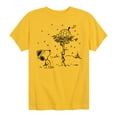 thumbnail image 1 of Peanuts - Snoopy Woodstock Igloo - Toddler & Youth Short Sleeve Graphic T-Shirt, 1 of 6