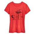 thumbnail image 1 of Peanuts - Snoopy Woodstock Igloo - Women's Short Sleeve Graphic T-Shirt, 1 of 6