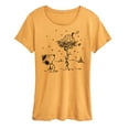 thumbnail image 1 of Peanuts - Snoopy Woodstock Igloo - Women's Short Sleeve Graphic T-Shirt, 1 of 7