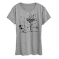 thumbnail image 1 of Peanuts - Snoopy Woodstock Igloo - Women's Short Sleeve Graphic T-Shirt, 1 of 6