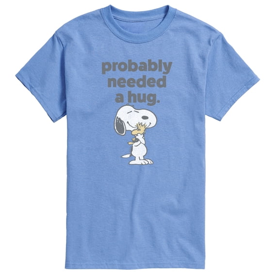 Peanuts - Snoopy Woodstock Need Hug - Men's Short Sleeve Graphic T-Shirt
