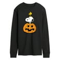 thumbnail image 1 of Peanuts - Snoopy Woodstock Pumpkin - Men's Long Sleeve T-Shirt, 1 of 5