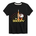 thumbnail image 1 of Peanuts - Snoopy Woodstock Rocket - Toddler And Youth Short Sleeve Graphic T-Shirt, 1 of 5