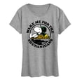 thumbnail image 1 of Peanuts - Snoopy & Woodstock Shenanigans - Women's Short Sleeve Graphic T-Shirt, 1 of 5