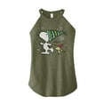 thumbnail image 1 of Peanuts - Snoopy Woodstock Skate - Juniors High Neck Tank Top, 1 of 5
