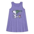 thumbnail image 1 of Peanuts - Snoopy Woodstock Skate - Toddler & Youth Girls A-line Dress, 1 of 5