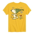 thumbnail image 1 of Peanuts - Snoopy Woodstock Skate - Toddler & Youth Short Sleeve Graphic T-Shirt, 1 of 6