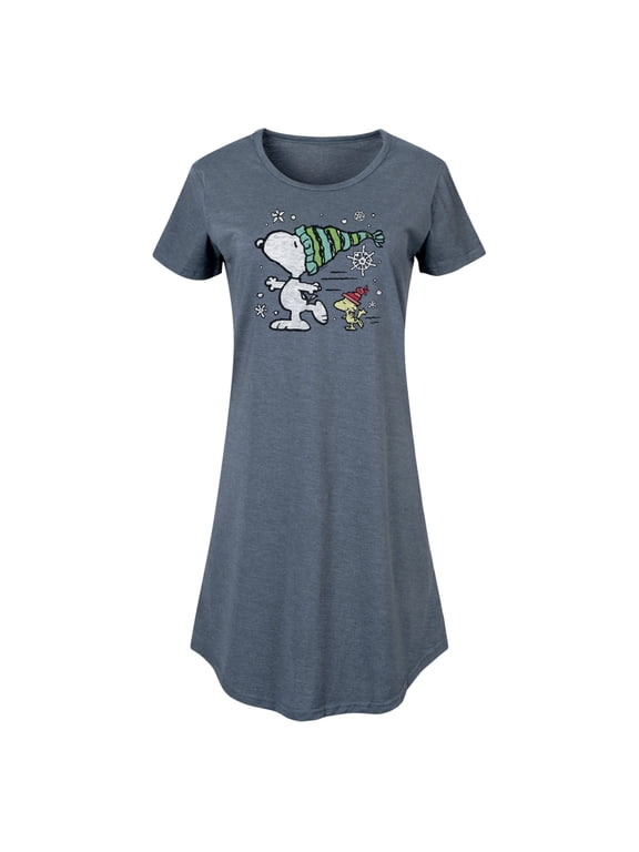- Snoopy Woodstock Skate - Women's Any Way Dress