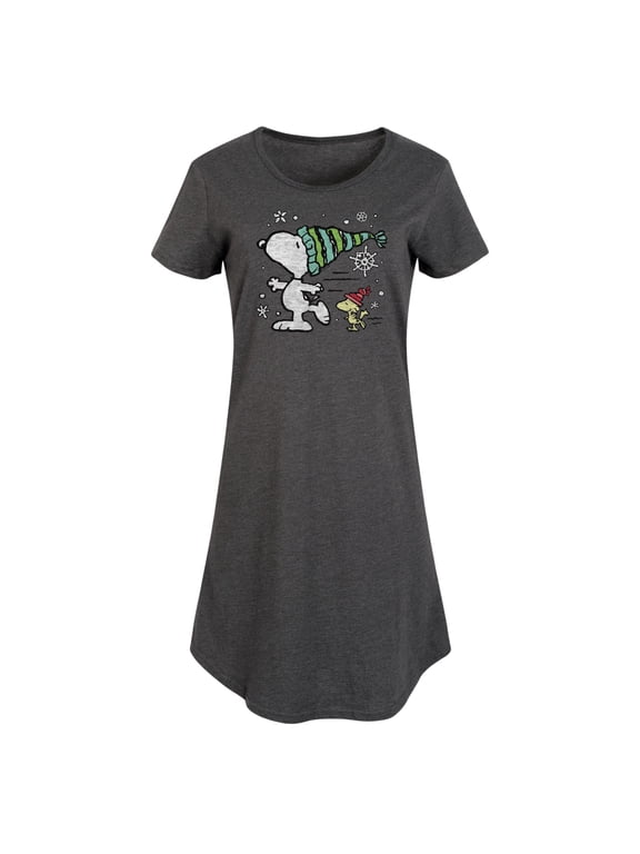 - Snoopy Woodstock Skate - Women's Any Way Dress