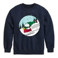 thumbnail image 1 of Peanuts - Snoopy Woodstock Sled - Toddler & Youth Crewneck Fleece Sweatshirt, 1 of 6