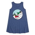 thumbnail image 1 of Peanuts - Snoopy Woodstock Sled - Toddler & Youth Girls A-line Dress, 1 of 6