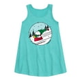 thumbnail image 1 of Peanuts - Snoopy Woodstock Sled - Toddler & Youth Girls A-line Dress, 1 of 5
