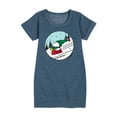 thumbnail image 1 of Peanuts - Snoopy Woodstock Sled - Toddler & Youth Girls Fleece Dress, 1 of 6