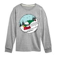thumbnail image 1 of Peanuts - Snoopy Woodstock Sled - Toddler & Youth Long Sleeve Graphic T-Shirt, 1 of 6