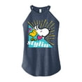 thumbnail image 1 of Peanuts - Snoopy Woodstock Stylin - Juniors High Neck Tank Top, 1 of 5