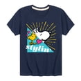 thumbnail image 1 of Peanuts - Snoopy Woodstock Stylin - Toddler And Youth Short Sleeve Graphic T-Shirt, 1 of 5