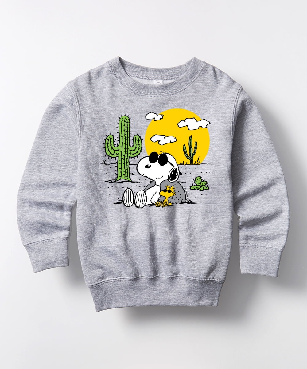 Peanuts - Snoopy & Woodstock - Toddler And Youth Crewneck