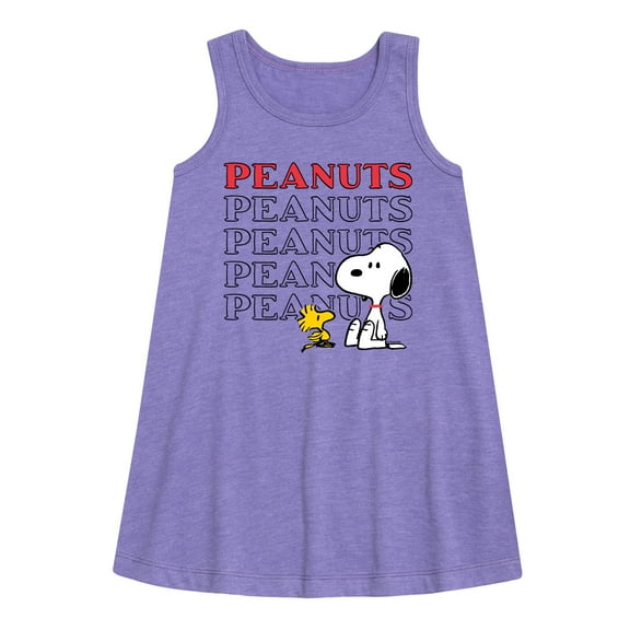 Peanuts - Snoopy Woodstock - Toddler & Youth Girls A-line Dress