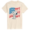 thumbnail image 1 of Peanuts - Snoopy Woodstock USA Hug Short Sleeve Graphic T-Shirt, 1 of 6