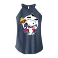 thumbnail image 1 of Peanuts - Snoopy Woodstock Vampire - Juniors High Neck Tank Top, 1 of 6