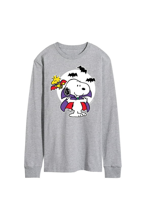 - Snoopy Woodstock Vampire - Men's Long Sleeve T-Shirt