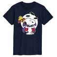 thumbnail image 1 of Peanuts - Snoopy Woodstock Vampire - Men's Short Sleeve Graphic T-Shirt, 1 of 5