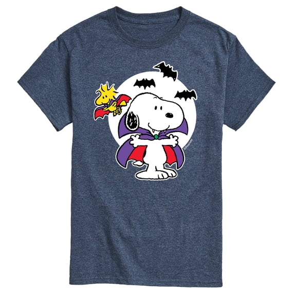 Peanuts - Snoopy Woodstock Vampire - Men's Short Sleeve Graphic T-Shirt