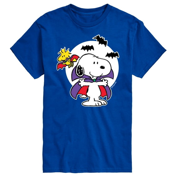 Peanuts - Snoopy Woodstock Vampire - Men's Short Sleeve Graphic T-Shirt