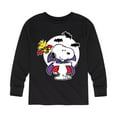 thumbnail image 1 of Peanuts - Snoopy Woodstock Vampire - Toddler And Youth Long Sleeve Graphic T-Shirt, 1 of 6