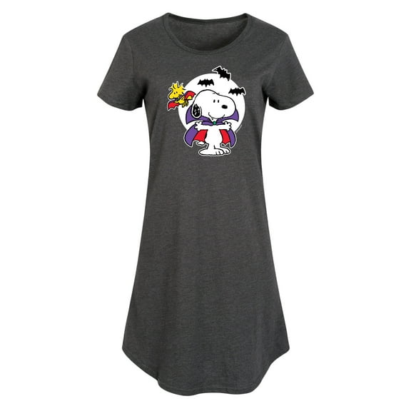 Peanuts - Snoopy Woodstock Vampire - Women's Any Way Dress