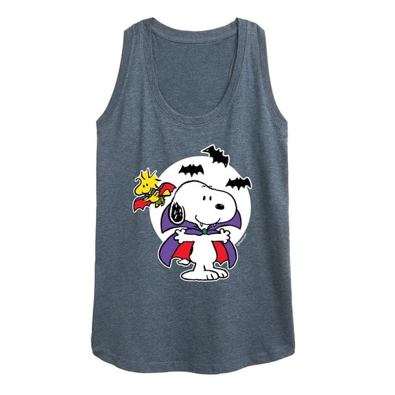 Peanuts - Snoopy Woodstock Vampire - Women's Racerback Tank Top