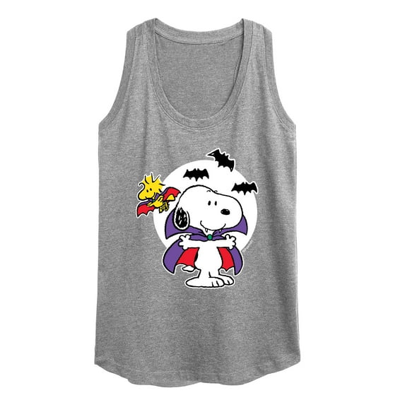Peanuts - Snoopy Woodstock Vampire - Women's Racerback Tank Top