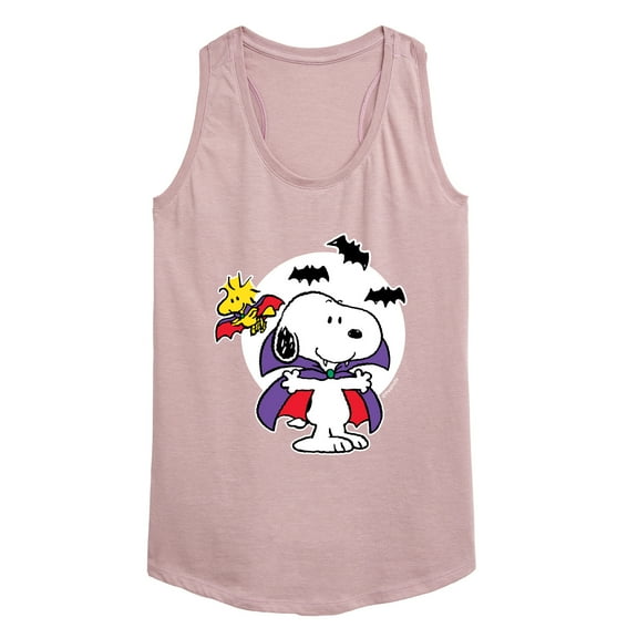 Peanuts - Snoopy Woodstock Vampire - Women's Racerback Tank Top