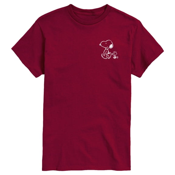 Peanuts - Snoopy Woodstock Walk - Men's Short Sleeve Graphic T-Shirt