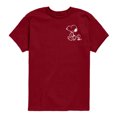 thumbnail image 1 of Peanuts - Snoopy Woodstock Walk White Ink - Youth Short Sleeve Graphic T-Shirt, 1 of 4