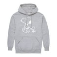 thumbnail image 1 of Peanuts - Snoopy Woodstock Walking - Men's Pullover Hoodie, 1 of 6