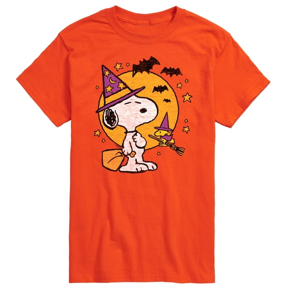 Peanuts - Snoopy Woodstock Witchcraft - Men's Short Sleeve Graphic T-Shirt